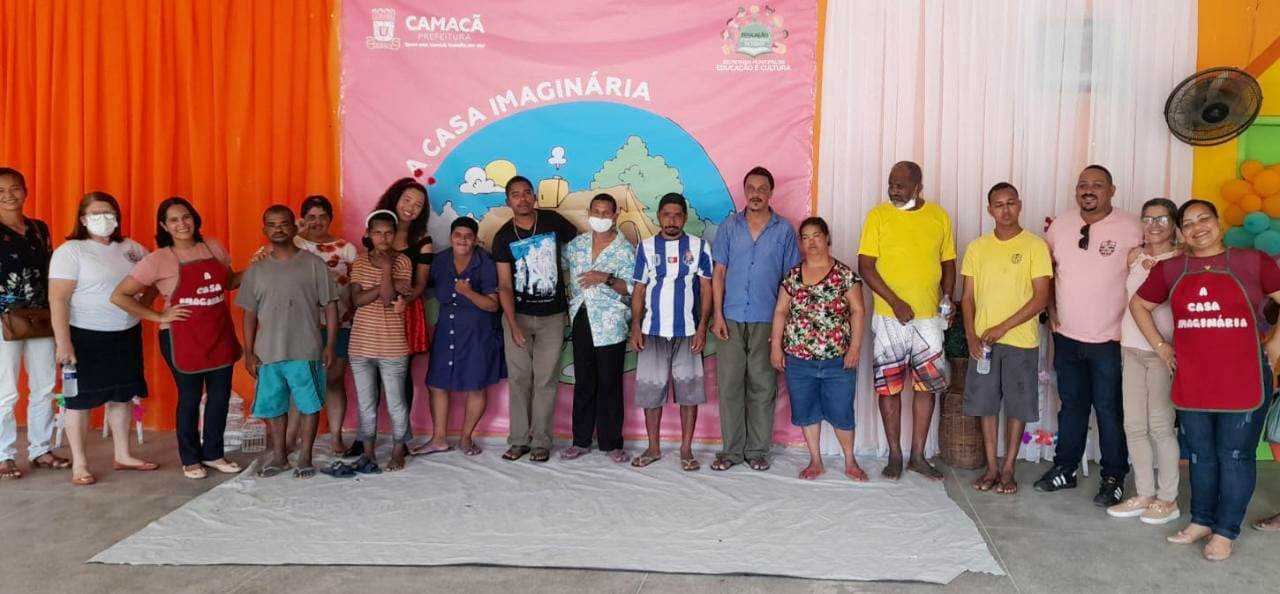 Camacã: Secretaria de Educação encerra as atividades da Casa Imaginária com os convidados usuários do CAPS